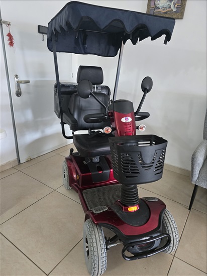 תמונה 2 ,קלנועית של חברת ריידר כחדשה! למכירה בבאר יעקב ציוד סיעודי/רפואי  קלנועית
