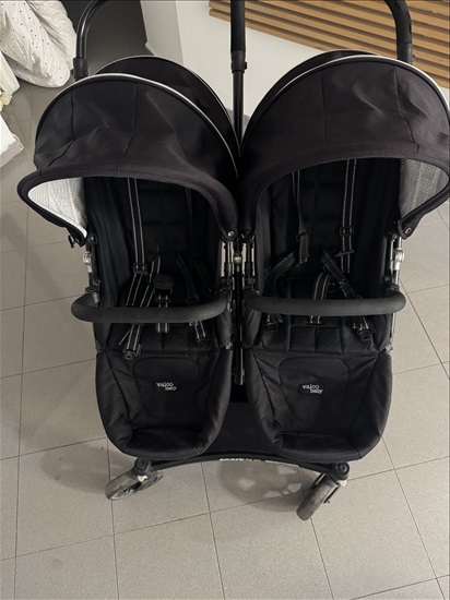 תמונה 1 ,עגלת תאומים אמבטיות וטיולון  למכירה ביבנה לתינוק ולילד  עגלות ועגלות טיול