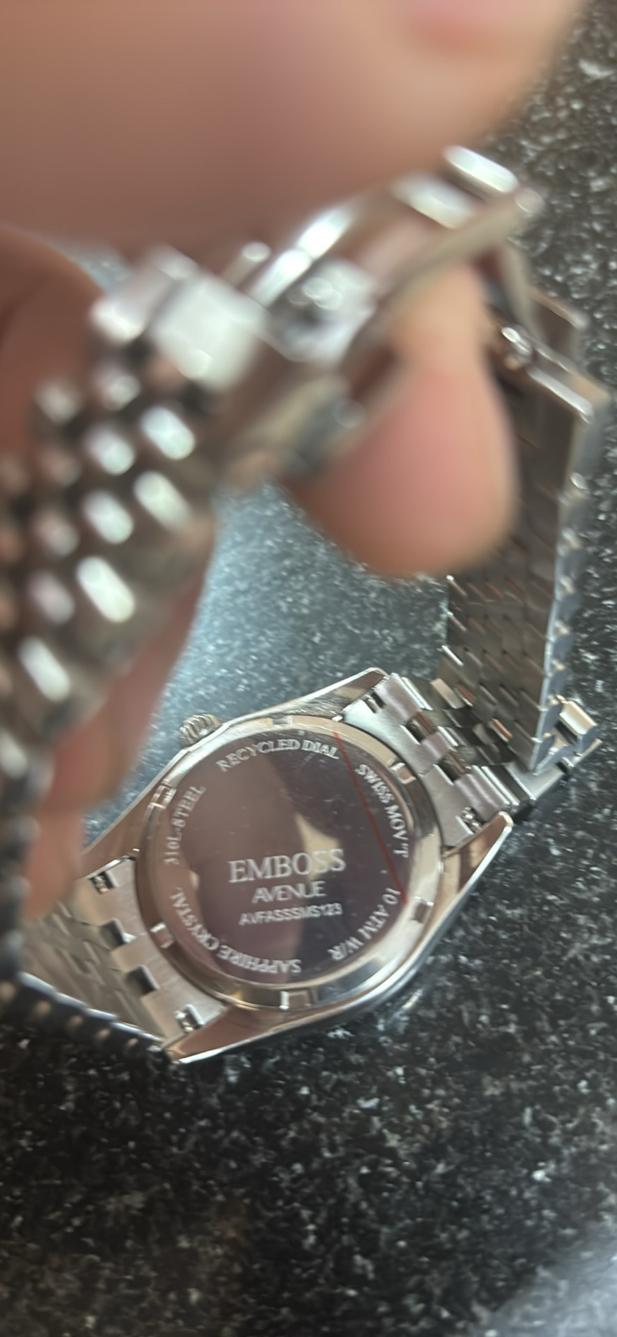 תמונה 2, שעון emboss מקורי למכירה בירושלים | תכשיטים  שעונים