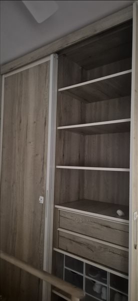 ארון 2 דלתות הזזה מידה 1.6 מטר 