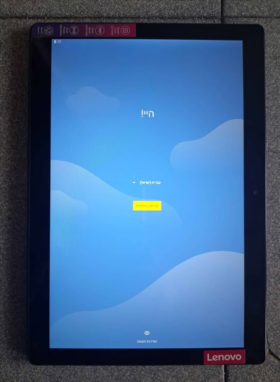 תמונה 1 ,Lenovo טאבלת 10 אינץ כחדש. למכירה בחולון מחשבים וציוד נלווה  טאבלט Tablet