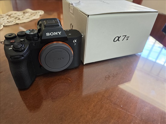 תמונה 2 ,Sony A7 V למכירה בחולון צילום  מצלמה דיגיטלית