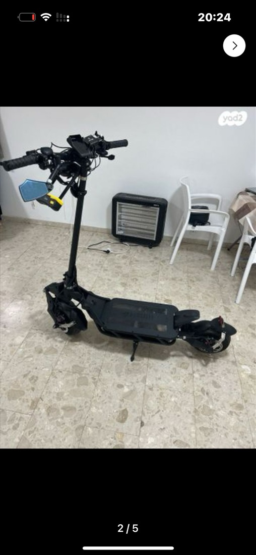 תמונה 4 ,קורקינט חשמלי nami blast  למכירה בירושלים קורקינטים  קורקינט חשמלי