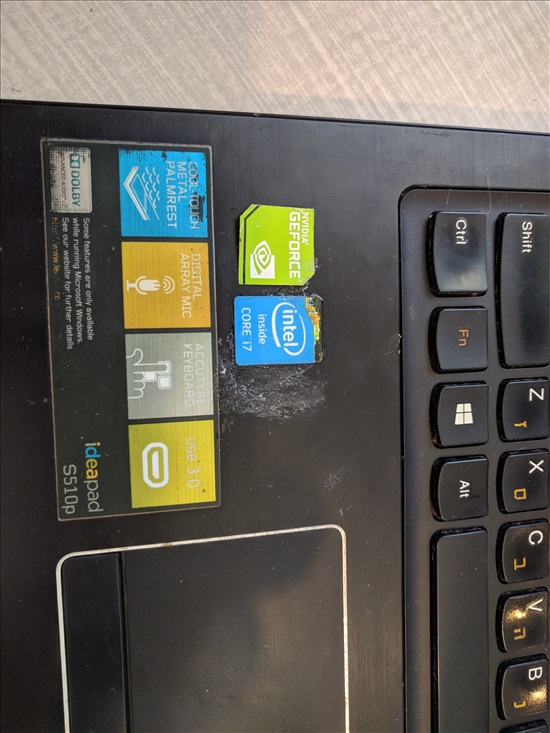 תמונה 3 ,לנובו i7 דור ארבע 15.6 אינץ' למכירה בחיפה מחשבים וציוד נלווה  מחשב נייד