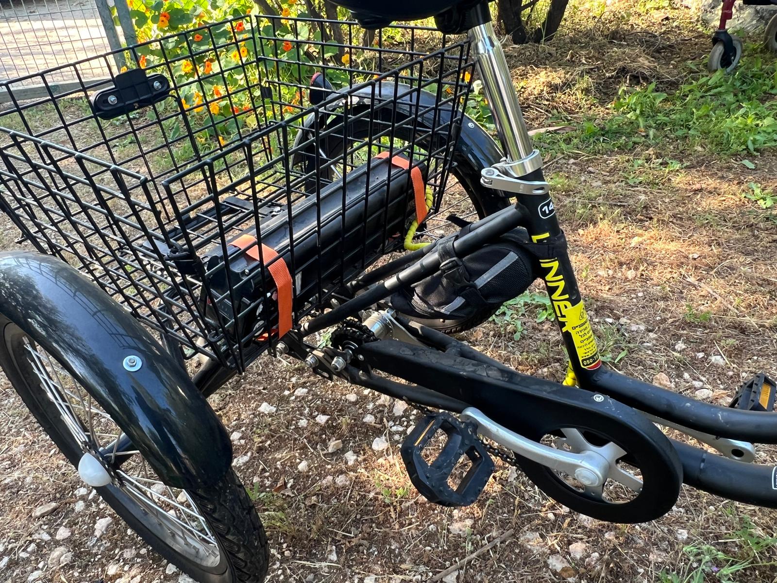 תמונה 3, תלת אופן חשמלי כמו חדש למכירה בהוד השרון | אופניים  אופניים חשמליים