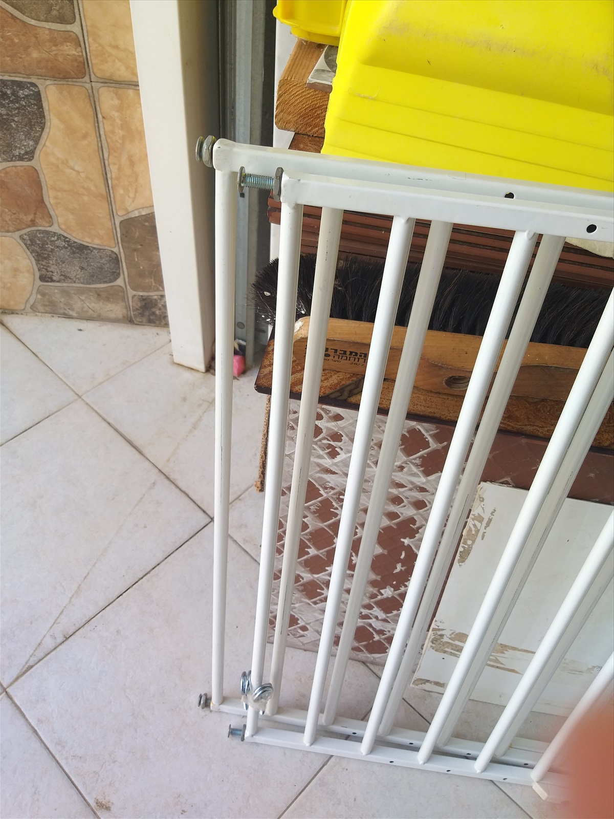 תמונה 2, שער בטיחות מתכתי למכירה בקרית אתא | לתינוק ולילד  אביזרי בטיחות
