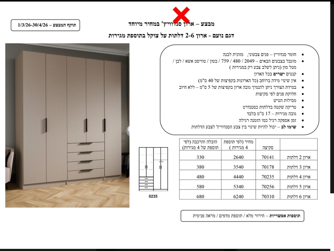 תמונה 1, ארון ר.א ריהוט  למכירה בתל אביב  | ריהוט  ארונות