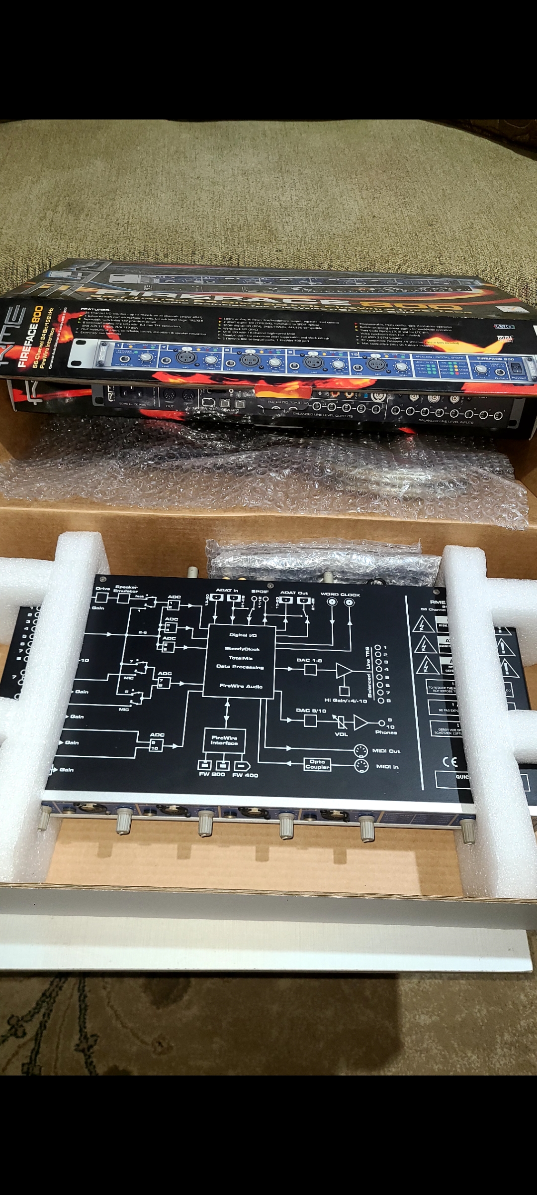 תמונה 1, Fireface 800 rme למכירה בשפרעם  | ציוד לדיגיי ואולפנים  כרטיס קול