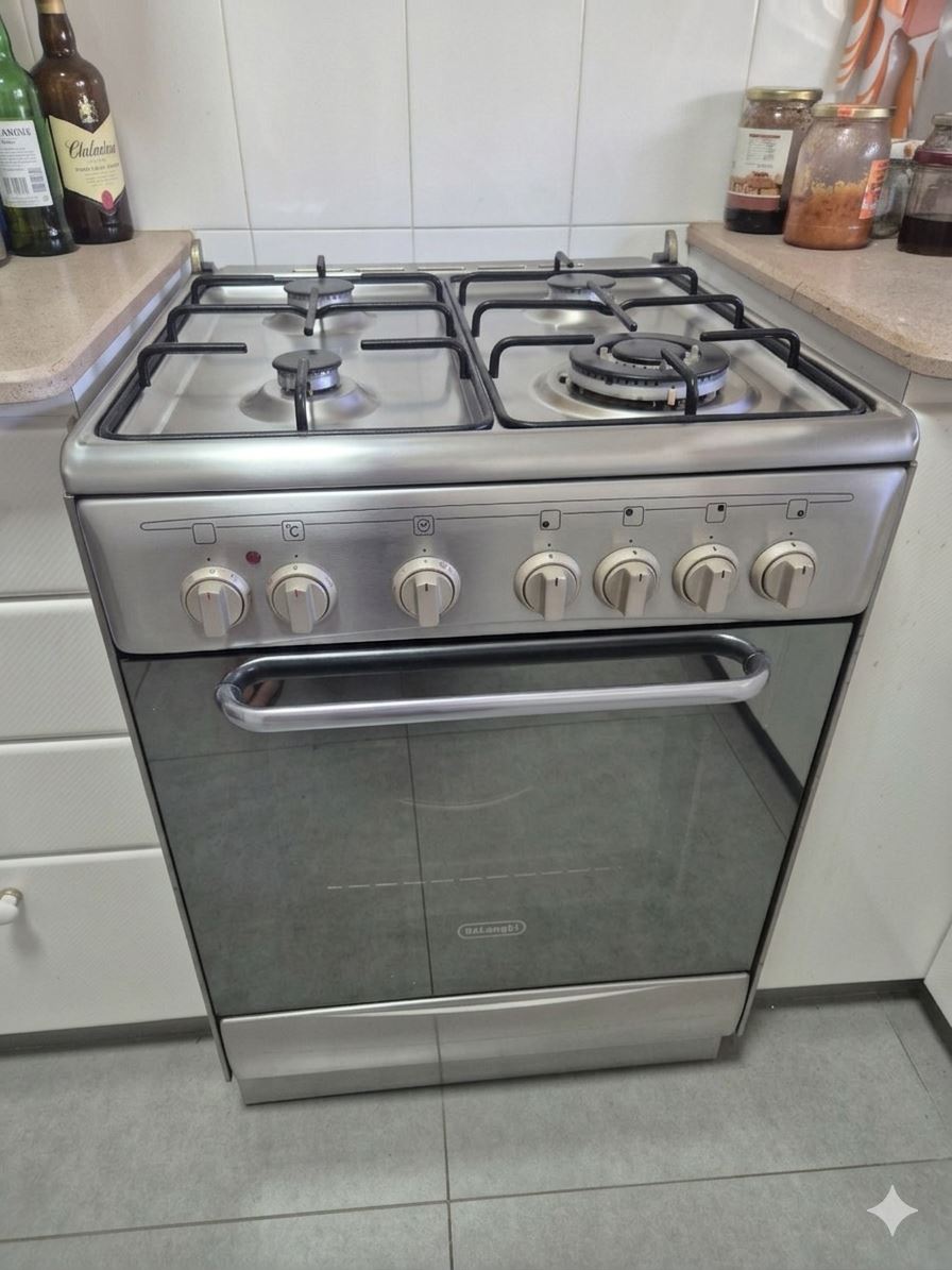 תמונה 1, תנור משולב כיריים של דלונגי למכירה בחיפה | מוצרי חשמל  תנור אפייה