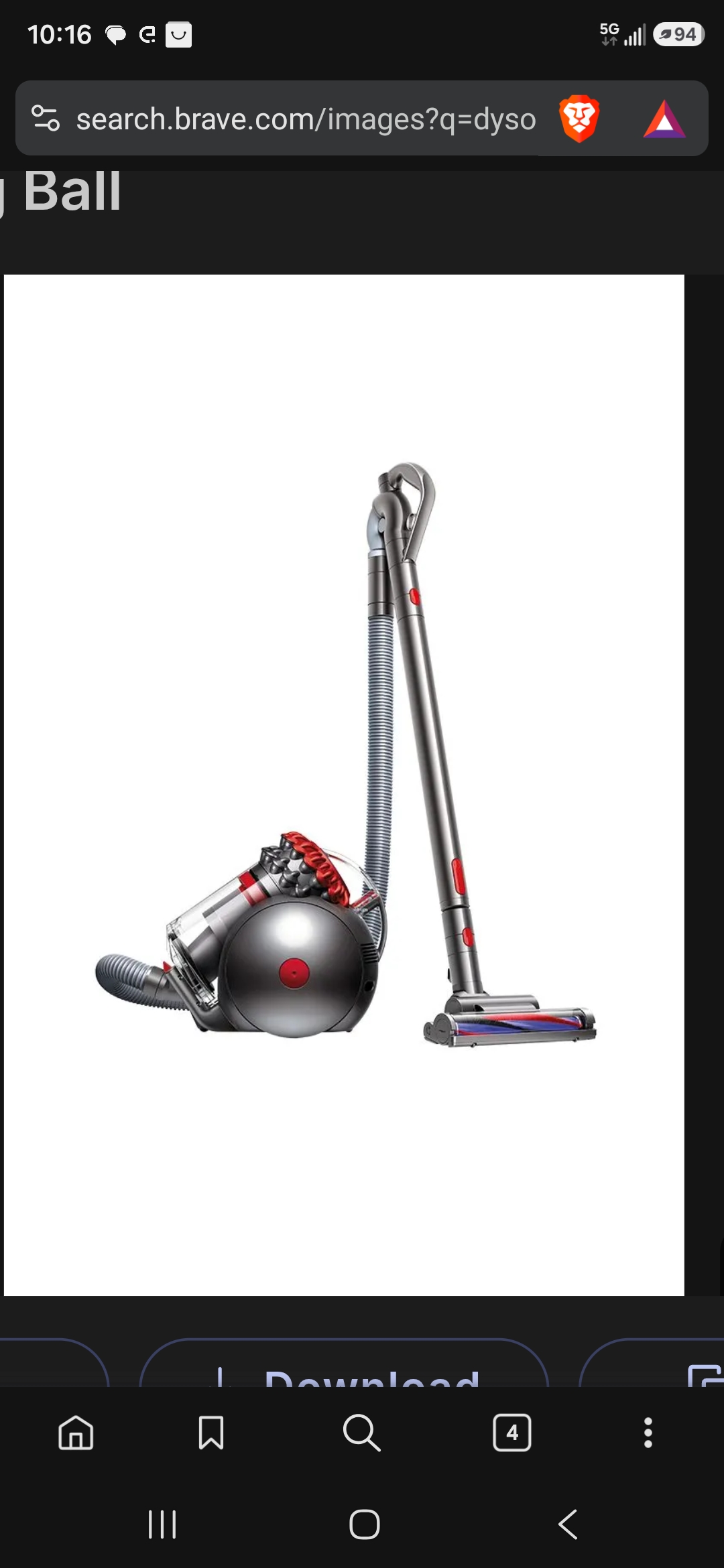 תמונה 1, Dyson ball למכירה בצור יצחק | מוצרי חשמל  שואב אבק
