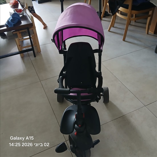 תמונה 2 ,תלת אופן  למכירה בקרית אונו לתינוק ולילד  עגלות ועגלות טיול