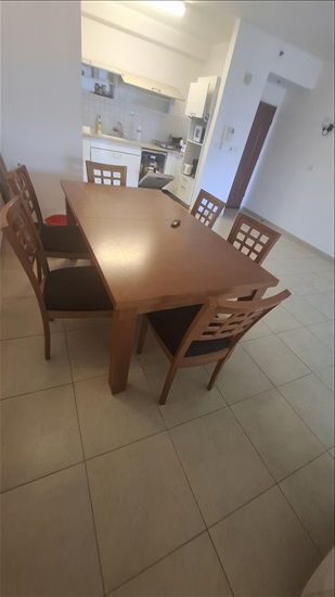 תמונה 3 ,פינת אוכל נפתחת + 6 כיסאות  למכירה בראשון לציון ריהוט  פינת אוכל