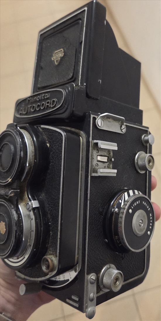 תמונה 3 ,מצלמת וינטג' TLR של מינולטה למכירה בחיפה צילום  מצלמת פילם