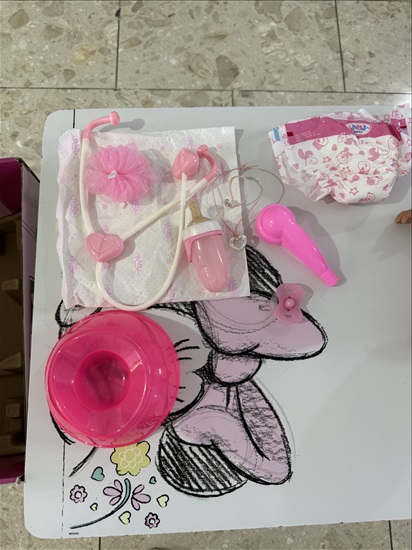 תמונה 3 ,בובת בייבי בורן כחדשה  למכירה בקרית מוצקין לתינוק ולילד  משחקים וצעצועים