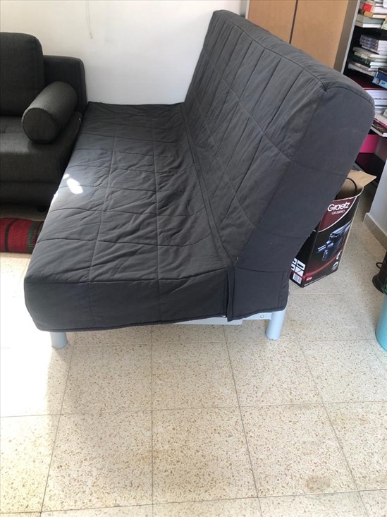 תמונה 1 ,ספת מיטה נפתחת עם ארגז מצעים  למכירה בכפר יונה ריהוט  ספות