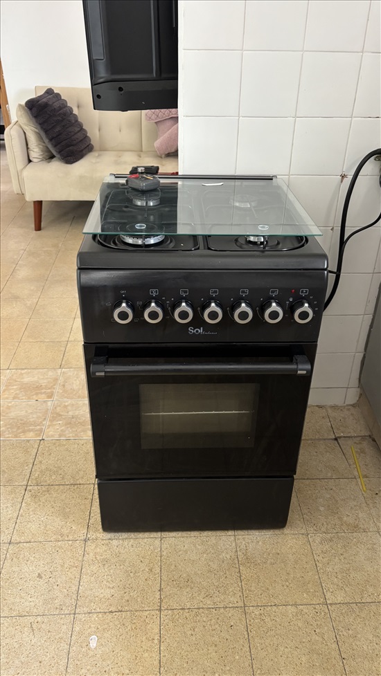 תמונה 1 ,תנור משולב כיריים למכירה בנהריה מוצרי חשמל  תנור