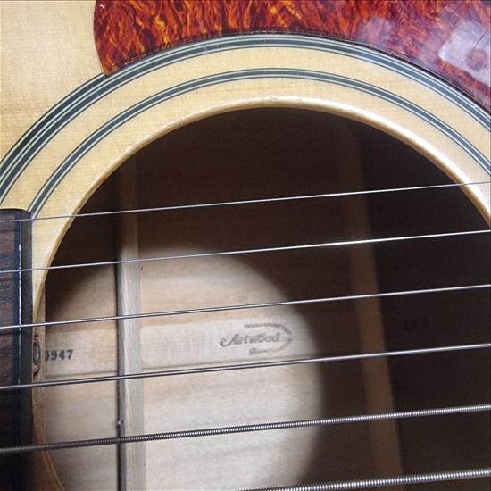 תמונה 3 ,גיטרה lanabez art wood 50 AW למכירה ברחובות כלי נגינה  גיטרה קלאסית