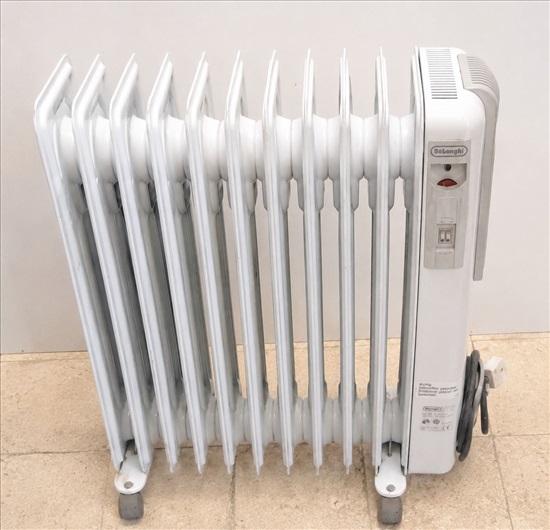 תמונה 1 ,רדיאטור Delonghi בעל 12 צלעות למכירה בהוד השרון מוצרי חשמל  רדיאטור