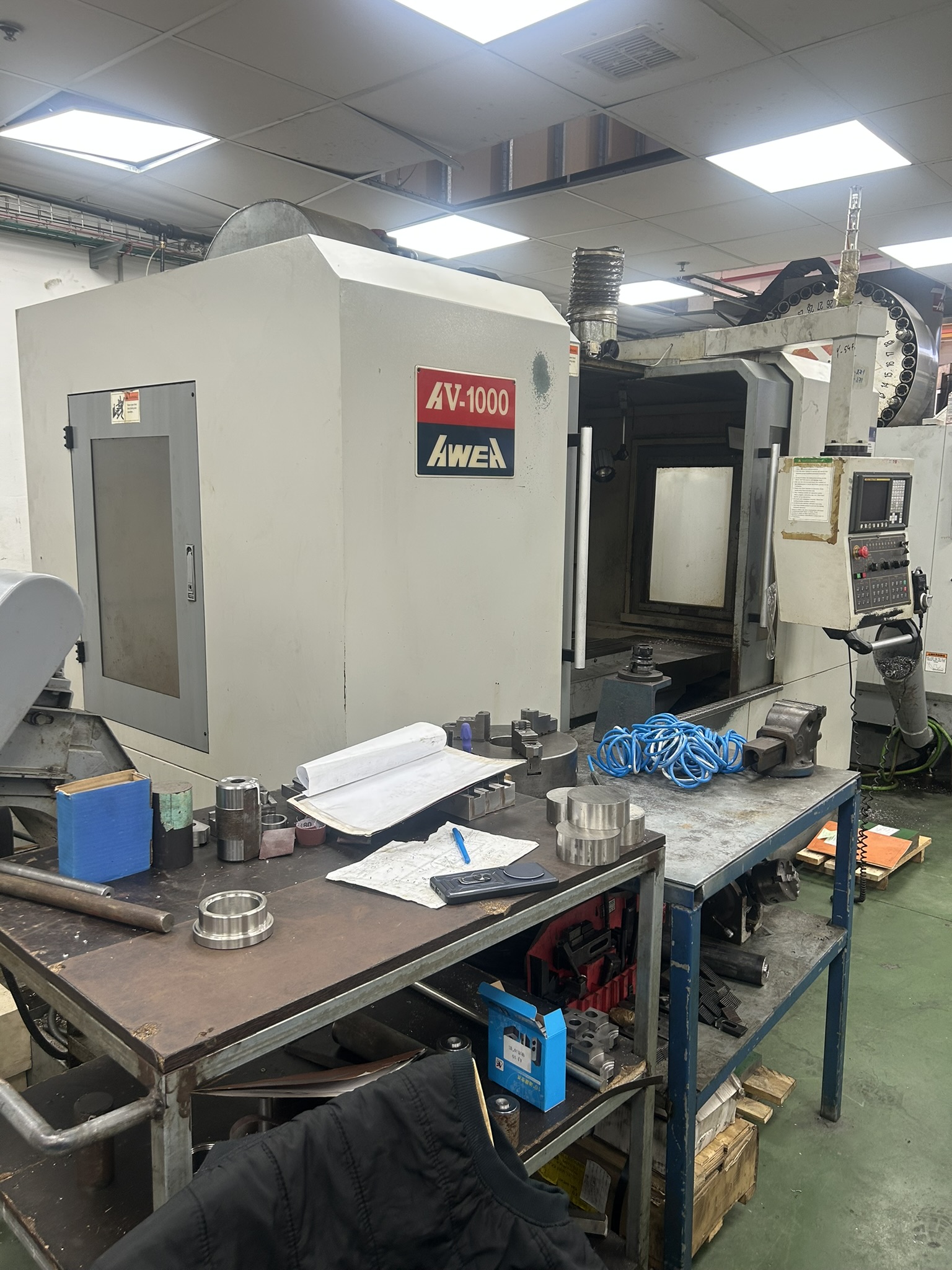 תמונה 4, כרסומת CNC AWEA  למכירה באשדוד | ציוד לתעשייה  מכונות
