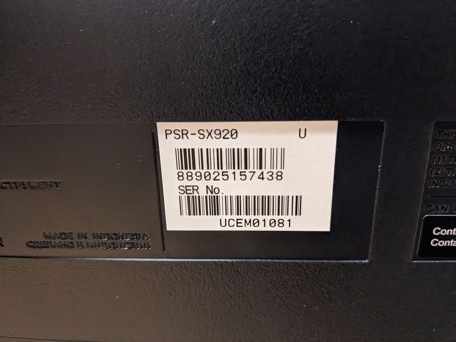 תמונה 2, Yamaha PSR-SX920 61-Key Arrang למכירה בTel Aviv | כלי נגינה  אורגן