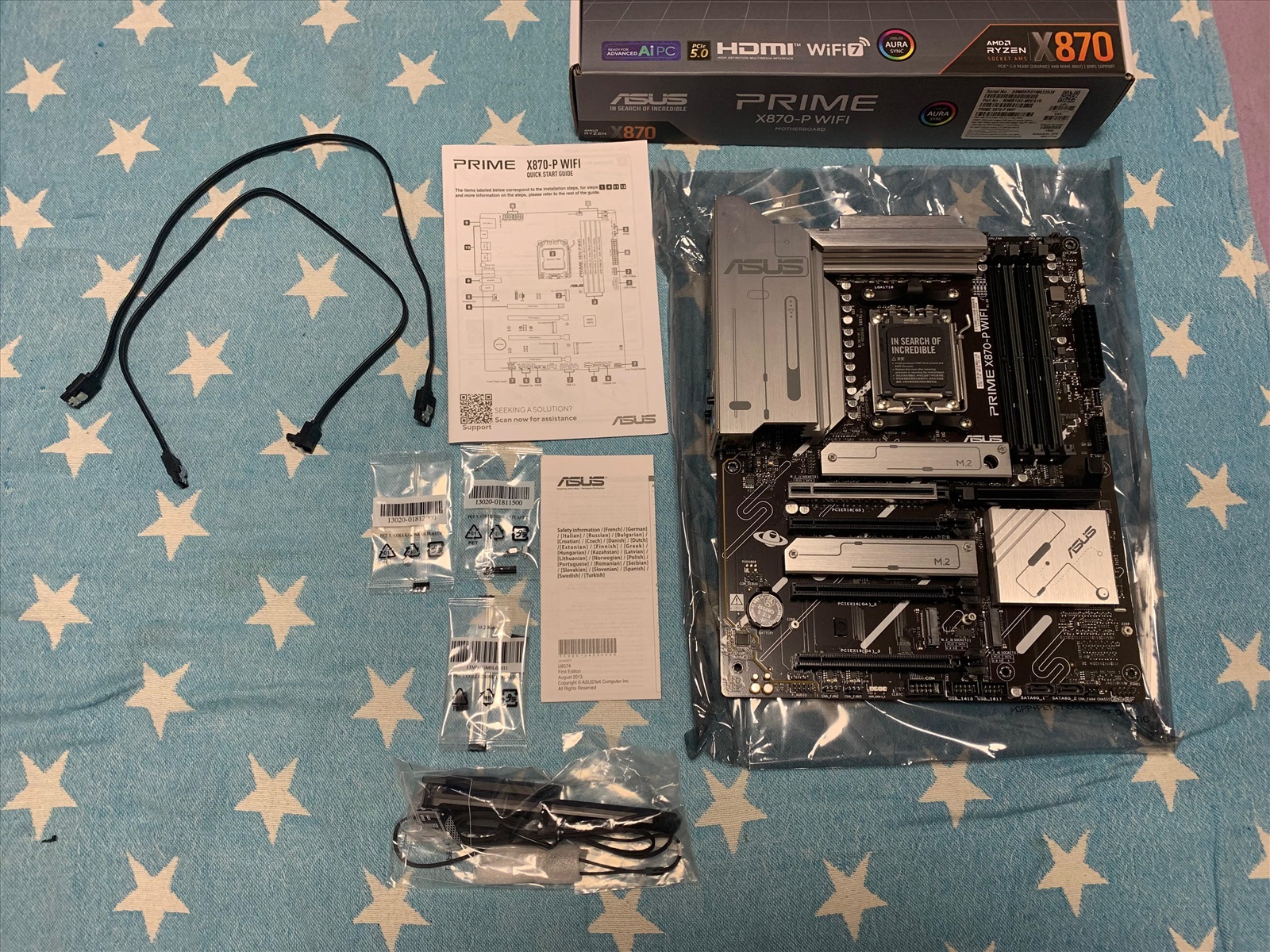תמונה 2, לוח אם ASUS Prime X870-P WiFi למכירה באשקלון | מחשבים וציוד נלווה  לוח...