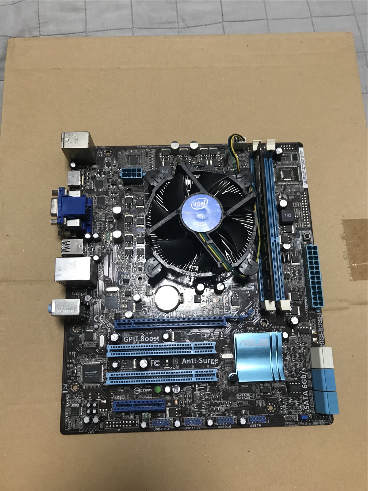 תמונה 2, קומבו לוח אם ומעבד Core i7 למכירה באשקלון | מחשבים וציוד נלווה  לוחות אם