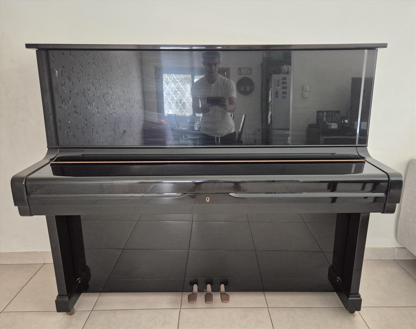 תמונה 2, פסנתר יפני מקצועי YAMAHA U2 למכירה ברמת השרון | כלי נגינה  פסנתר