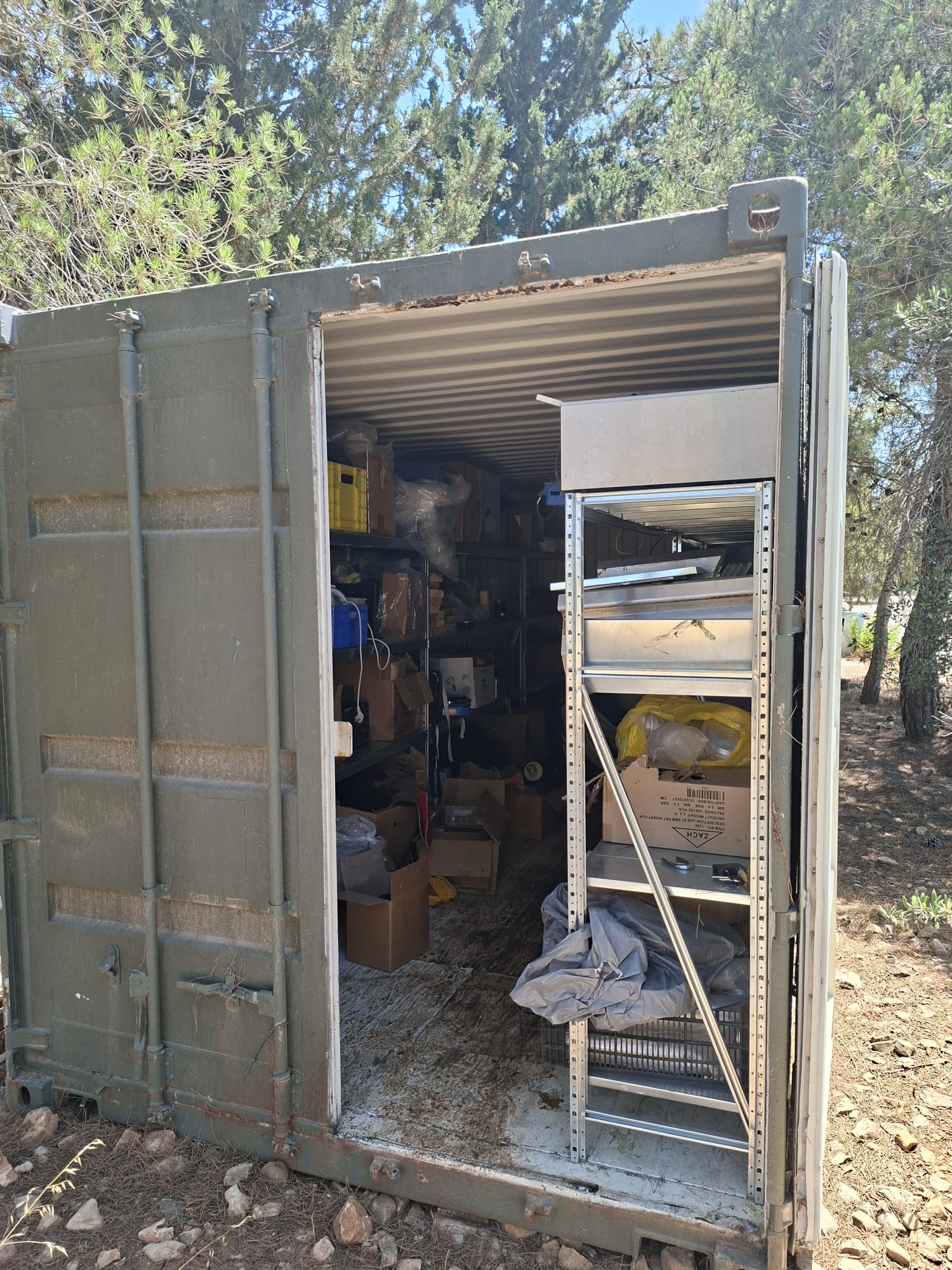 תמונה 4, מכולה 20 (6מטר) למכירה בשורש | מבנים ניידים  אחר