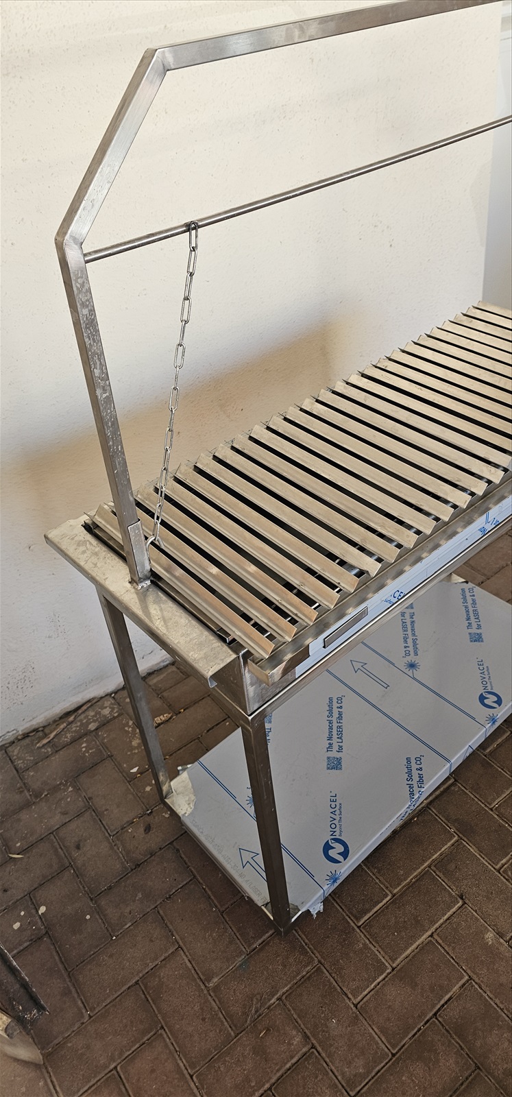 תמונה 4, מנגל ארגנטינאי עשוי נירוסטה למכירה בהרצליה | לגינה  מנגל