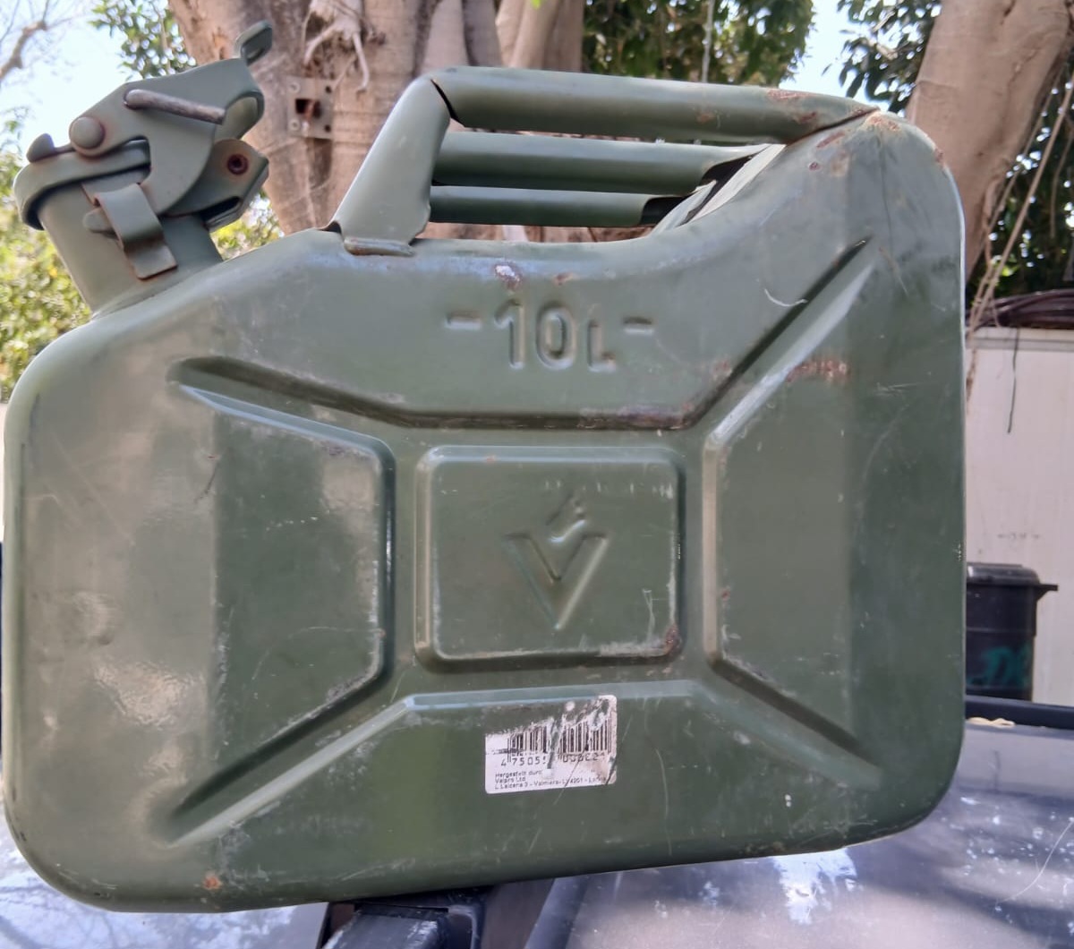תמונה 1, מיכל דלק לגיפים וינטאג למכירה בפתח תקווה | קמפינג ונופש  גזייה/בנזינייה
