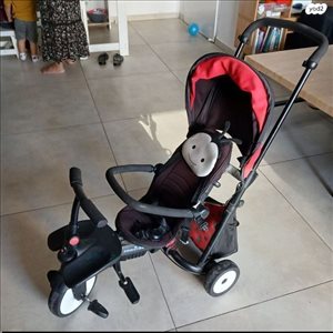 תלת אופן אדום שחור  