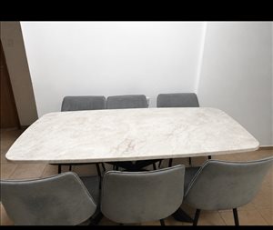 פינת אוכל+ 5 כיסאות 