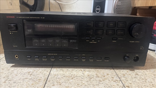 תמונה 2 ,LUXMAN RV-387 למכירה ברחובות סטריאו ונגנים  רסיבר