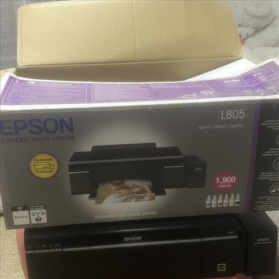 תמונה 1 ,Принтер EPSON  L805 למכירה בПетах-Тиква מוצרי חשמל  אחר