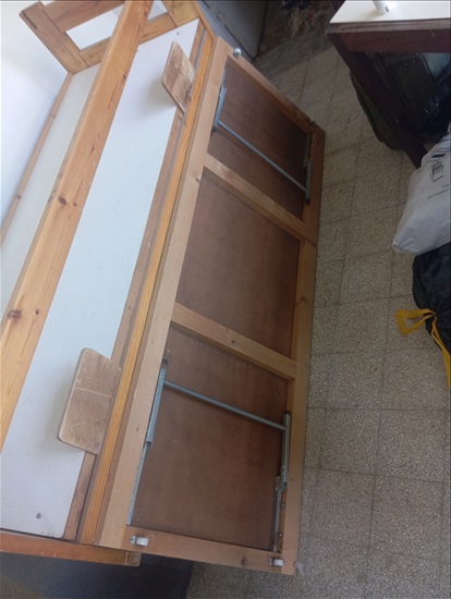 תמונה 4 ,מיטה, עם מטת חבר, מעץ אורן מלא למכירה בחיפה ריהוט  מיטות
