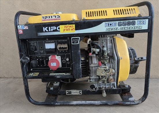 תמונה 1 ,גנרטור דיזל eyiKDE6500E3 למכירה במטע כלי עבודה  גנרטור