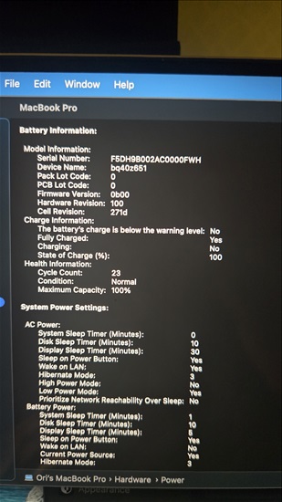 תמונה 4 ,Macbook Pro M4 36GB, 1TB למכירה בכפר סבא מחשבים וציוד נלווה  מקינטוש