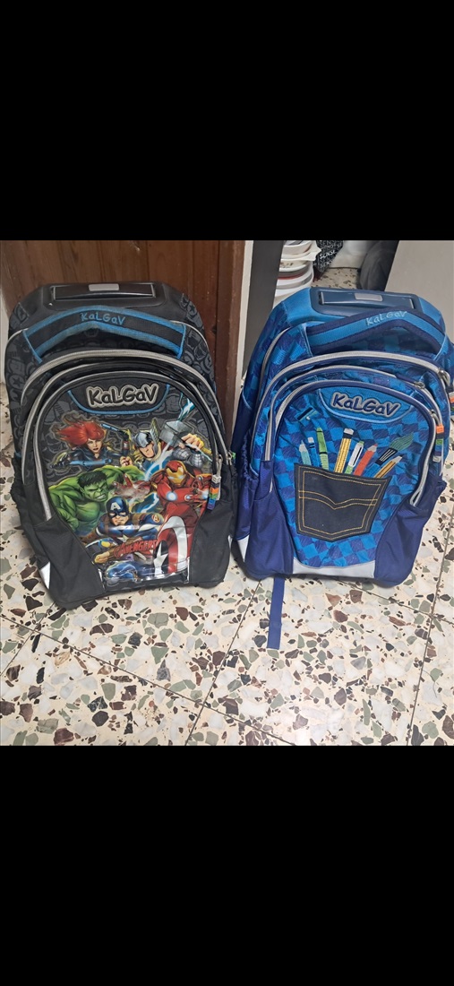 תמונה 1 ,ילקוט מתחלק ל2 קל גב טרולי למכירה בזיתן לתינוק ולילד  שונות