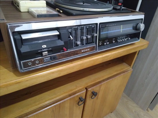 תמונה 2 ,מערכת פטיפון SONY שנות ה-70 למכירה בקרית מוצקין אספנות  פטיפונים וטייפים