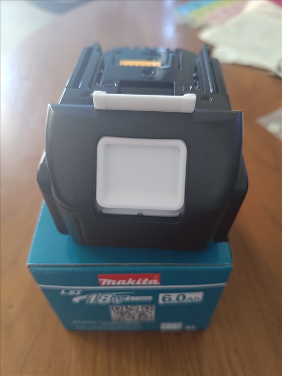 תמונה 2 ,סוללה למכשיר מקיטה 6000AH למכירה בהרצליה כלי עבודה  מברגה