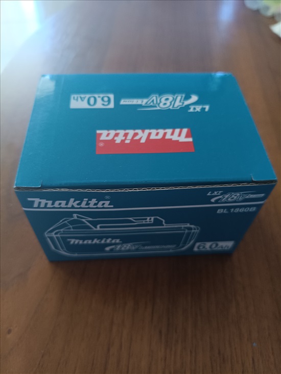 תמונה 5 ,סוללה למכשיר מקיטה 6000AH למכירה בהרצליה כלי עבודה  מברגה