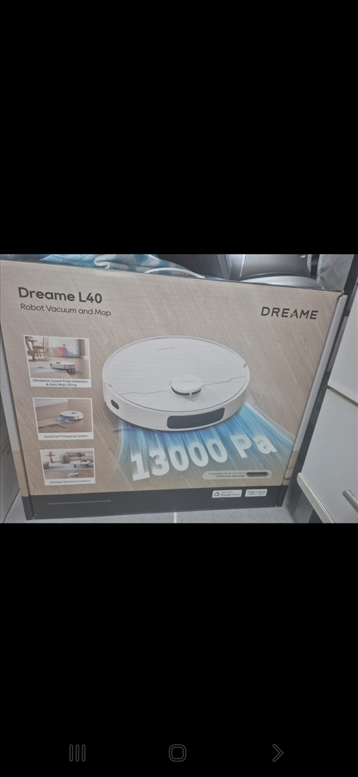 תמונה 1 ,Dreame L40 חדש כולל אחריות  למכירה בדימונה מוצרי חשמל  שואב אבק