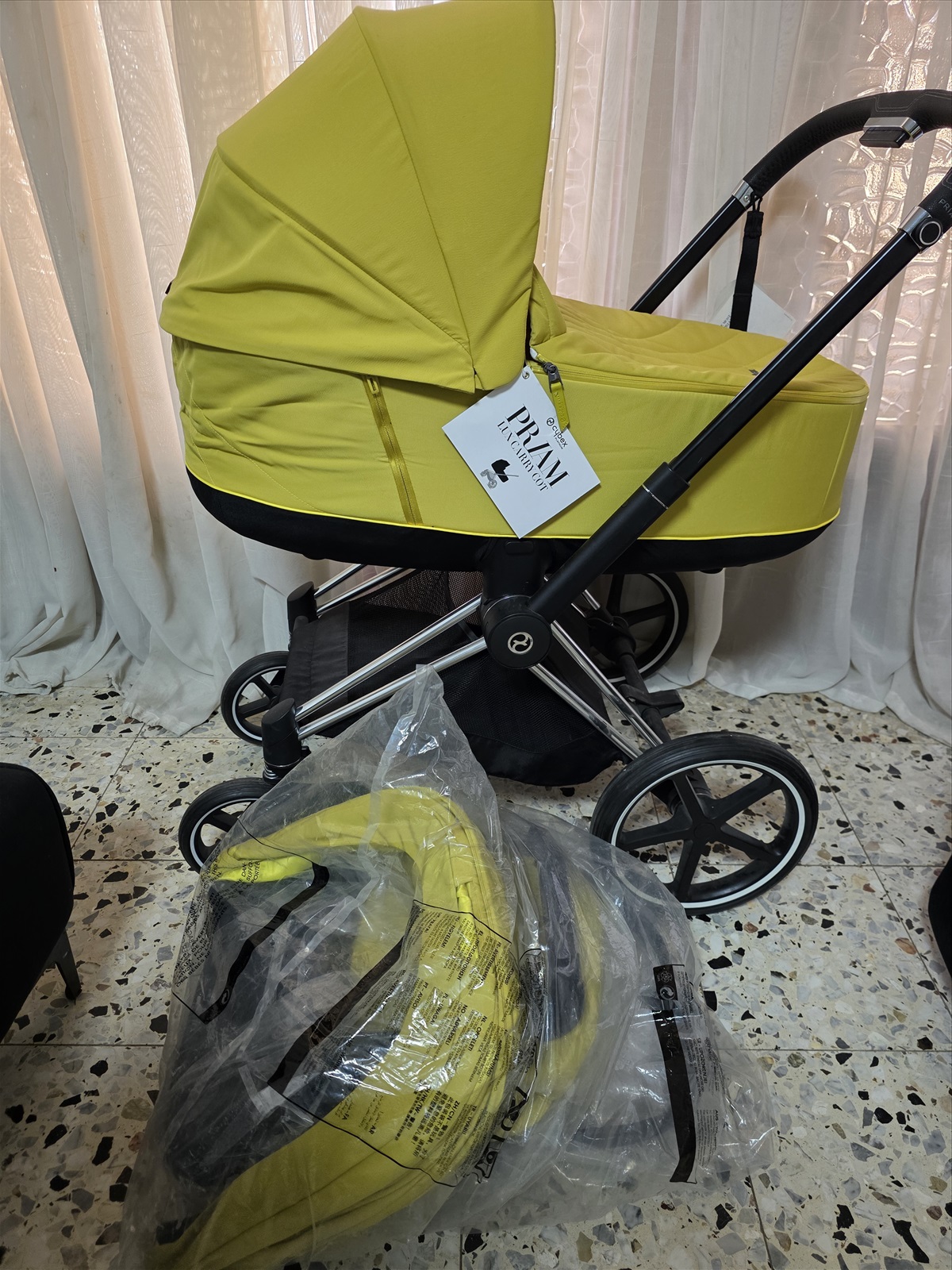 תמונה 2, עגלת סייבקס פריאם 4 למכירה בבני ברק | לתינוק ולילד  עגלות ועגלות טיול