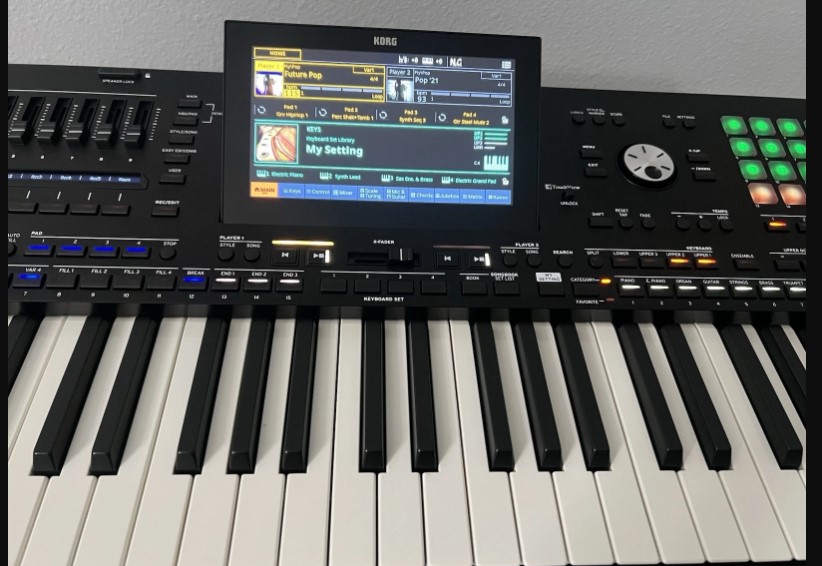 תמונה 2, מקלדת עבודה Korg PA5X עם 76 קל למכירה בTel Aviv | כלי נגינה  פסנתר
