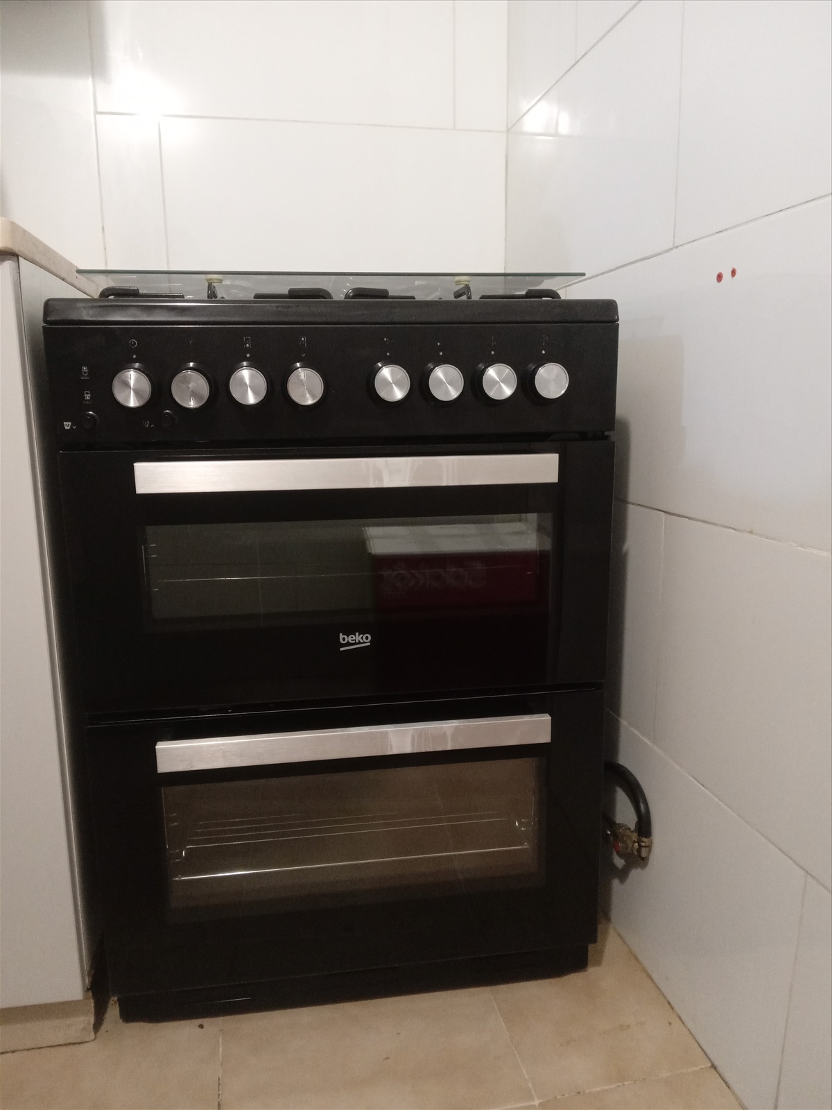 תמונה 2, תנור דו תאי משולב כיריים גז למכירה בירושלים | מוצרי חשמל  תנור אפייה