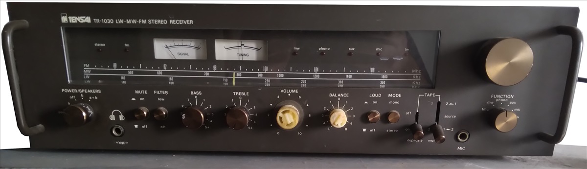 תמונה 1, מגבר ורמקולים וינטאג TENSAI למכירה בקרית מוצקין | סטריאו ונגנים  מגברים
