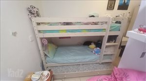 מיטת קומותיים עץ מלא 