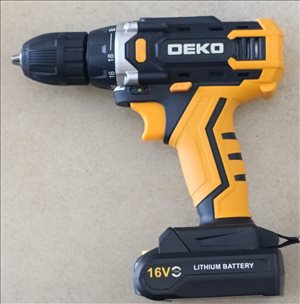 מברגה נטענת 16v  DEKO 