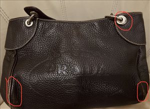 ביגוד ואביזרים - תיק מקורי של PRADA בצבע חום <br> ... 