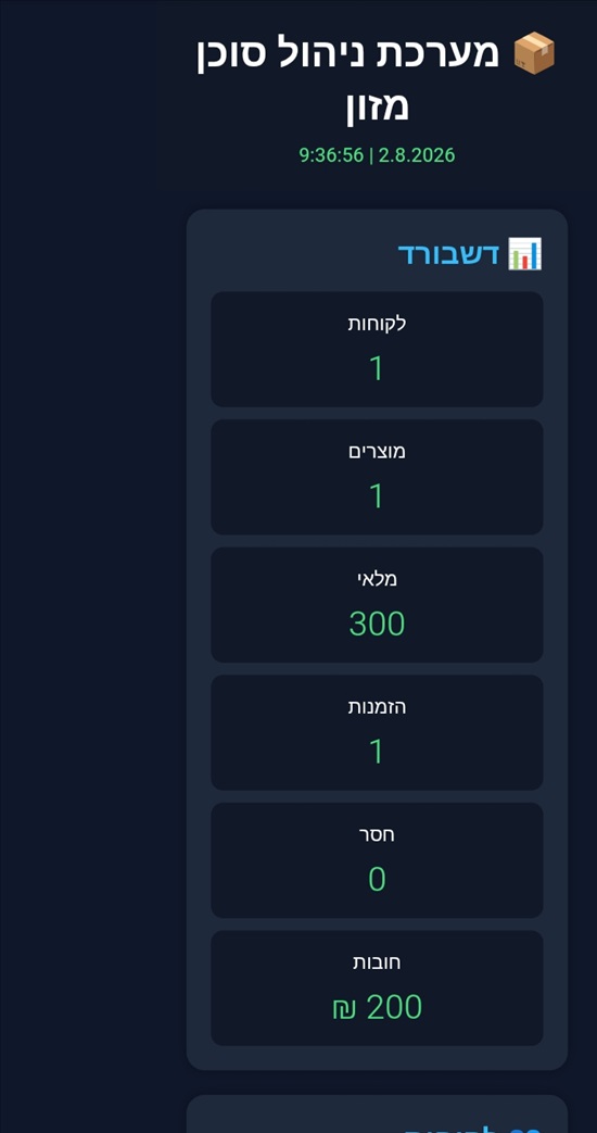 תמונה 1 ,תוכנה לעסק למכירה לסידור סחורה למכירה באשקלון  מחשבים וציוד נלווה  תוכנות